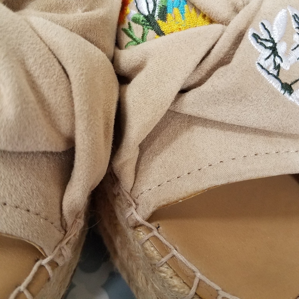 Franco Sarto Talinda Espadrilles 10 NWOB - Picture 15 of 15